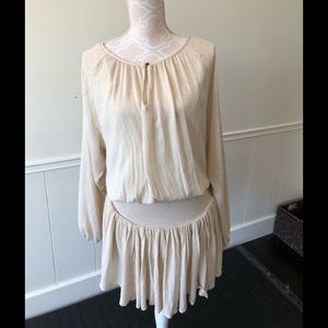 Free people cream dress size S